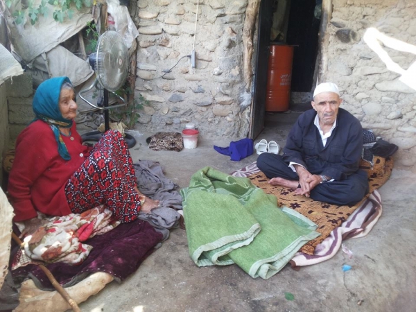 Poor and Old Family in Qaladze