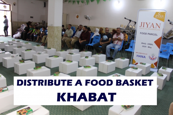 Distribution of food basket - Khabat